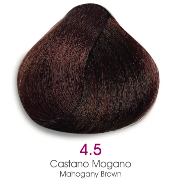 TMT Milano Art Collection Crema Colorante Luminacolor 4.5 Castaño Medio Marrón Caoba 100ml - 1